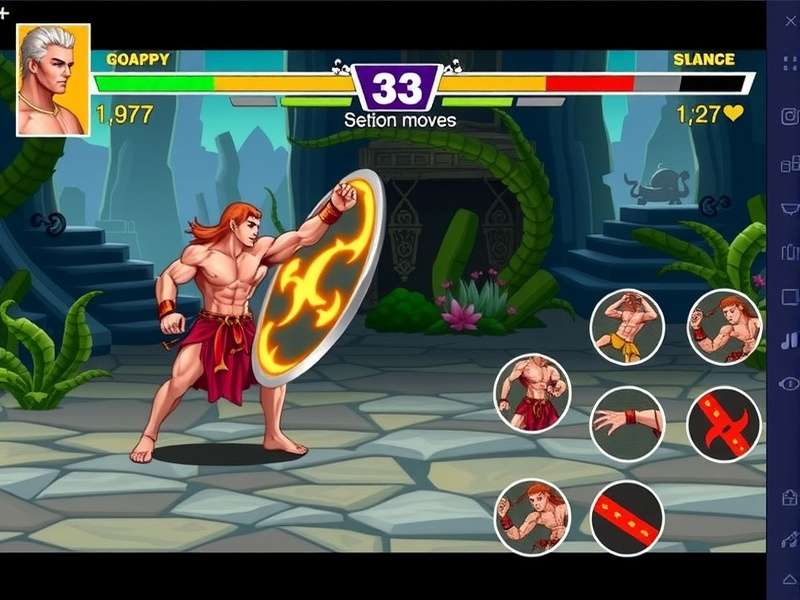 Goan Battle Champion character selection screen